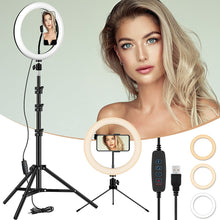 Load image into Gallery viewer, 13 inches LED Round Flash Ring Lamp