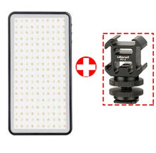 Load image into Gallery viewer, Manbily MFL-06 Ulanzi VL200 Video Light Portable Photography Lighting 4500mAh LED Video Light 180 LEDs Fill Light Soft Diffuser