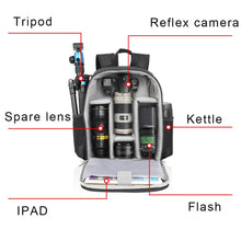 Load image into Gallery viewer, Digital DSLR Camera Bag Waterproof Bag